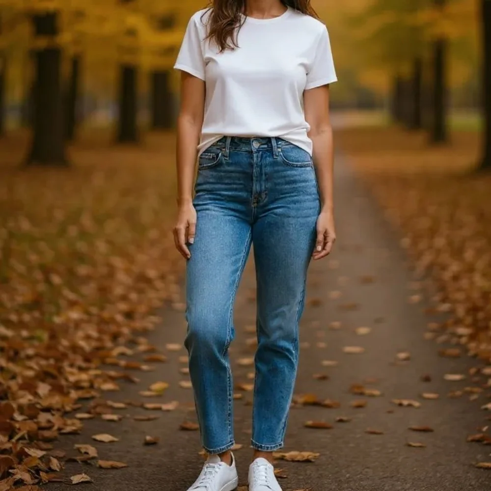 d. Jeans - Ladies Straight Leg Skinny Jeans, 5 Pocket Style, Size 4 - Picture 7 of 7